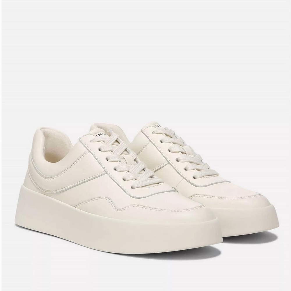 Vince Warren Court Leather Sneaker, Size 9